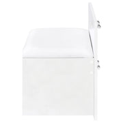 Flora Makeup Vanity Table with LED Mirror and Stool - Furniture City (CA)l