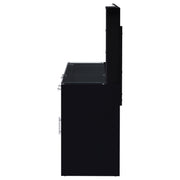 Flora Makeup Vanity Table with LED Mirror and Stool - Furniture City (CA)l