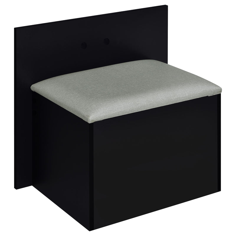 Flora Makeup Vanity Table with LED Mirror and Stool - Furniture City (CA)l