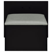 Flora Makeup Vanity Table with LED Mirror and Stool - Furniture City (CA)l