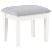 Regina Makeup Vanity Table with LED Mirror and Stool - Furniture City (CA)l