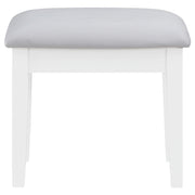 Regina Makeup Vanity Table with LED Mirror and Stool - Furniture City (CA)l