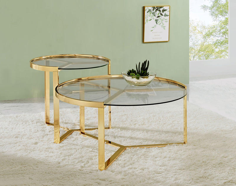 Delia Nesting Coffee Table - Furniture City (CA)l