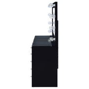 Acena Makeup Vanity Table with LED Mirror - Furniture City (CA)l