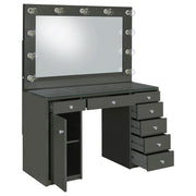 Acena Makeup Vanity Table with LED Mirror - Furniture City (CA)l