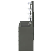 Acena Makeup Vanity Table with LED Mirror - Furniture City (CA)l