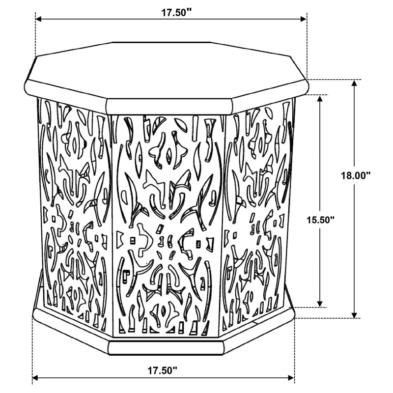 Torres Side Table - Furniture City (CA)l