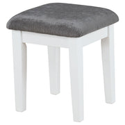 Elijah Makeup Vanity Table with LED Mirror and Stool - Furniture City (CA)l