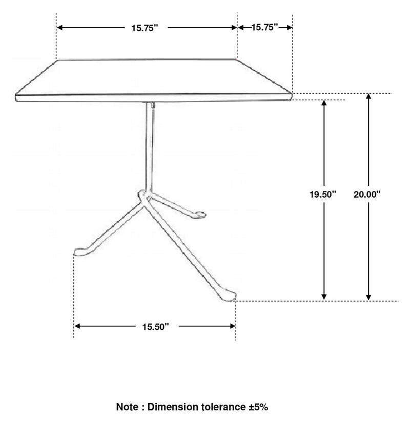 Heitor Side Table - Furniture City (CA)l