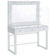 Umbridge Makeup Vanity Table with LED Mirror - Furniture City (CA)l