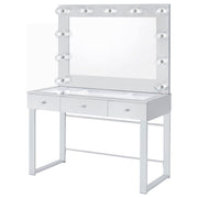 Umbridge Makeup Vanity Table with LED Mirror - Furniture City (CA)l