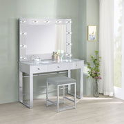 Umbridge Makeup Vanity Table with LED Mirror - Furniture City (CA)l