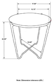 Latifa Side Table - Furniture City (CA)l