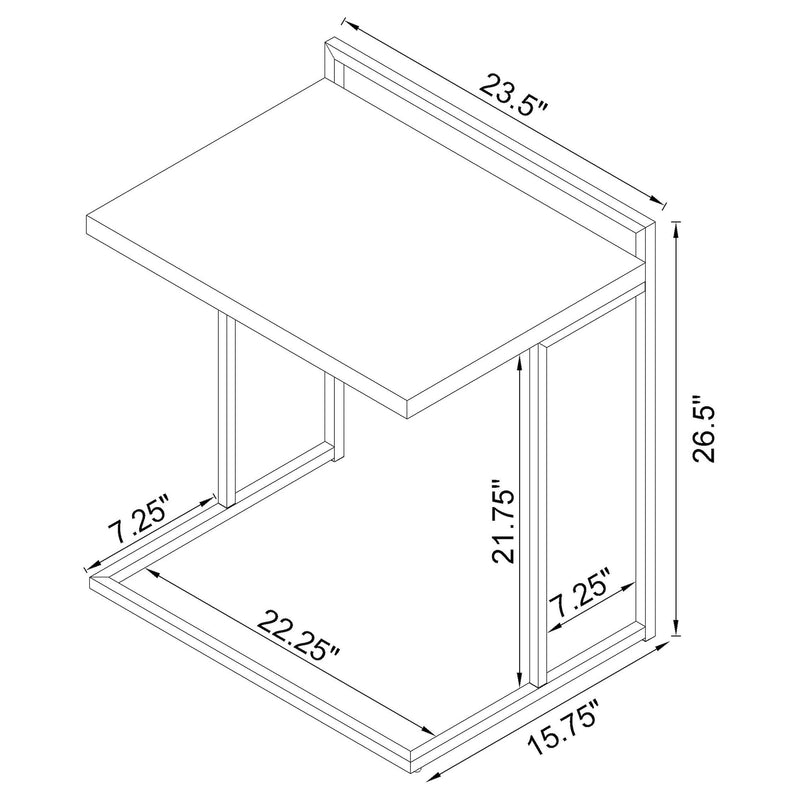 Dani Side Table - Furniture City (CA)l