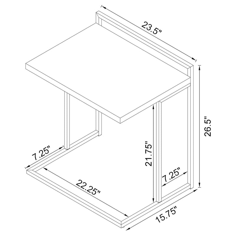 Dani Side Table - Furniture City (CA)l