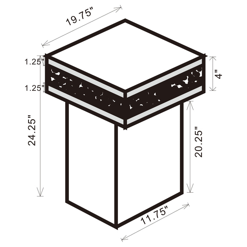 Elora Side Table - Furniture City (CA)l
