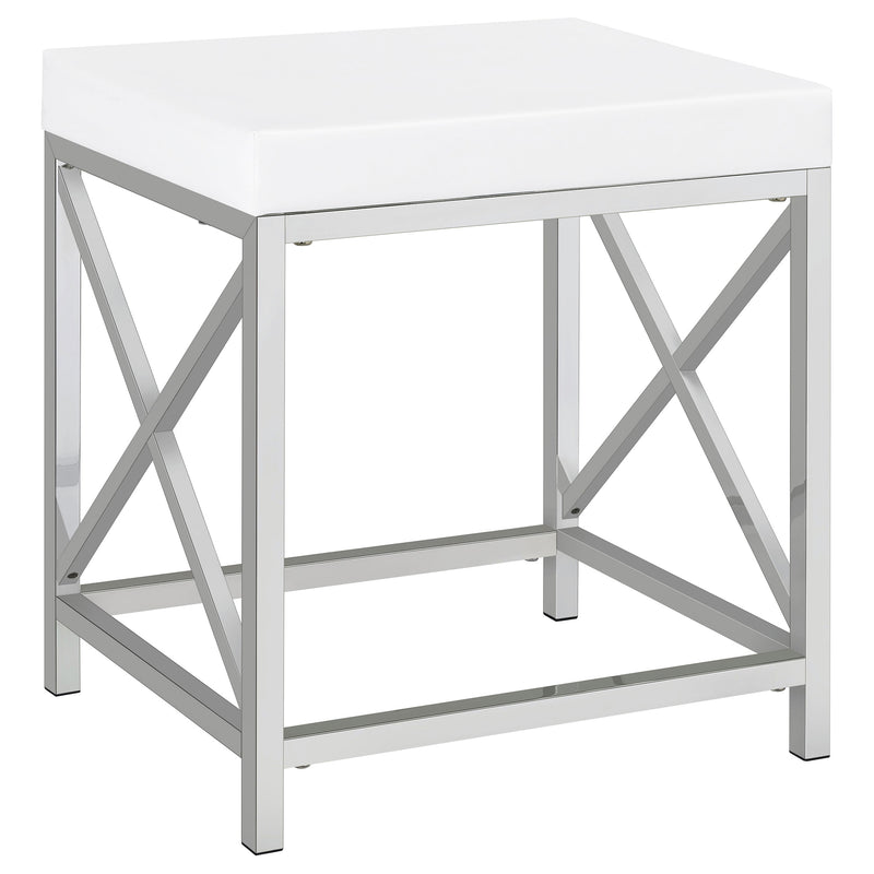 Eliza Makeup Vanity Table with LED Mirror and Stool - Furniture City (CA)l