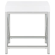 Eliza Makeup Vanity Table with LED Mirror and Stool - Furniture City (CA)l