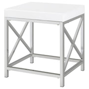 Eliza Makeup Vanity Table with LED Mirror and Stool - Furniture City (CA)l