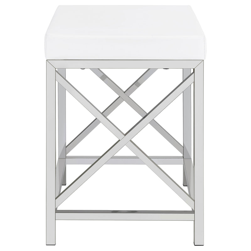 Eliza Makeup Vanity Table with LED Mirror and Stool - Furniture City (CA)l