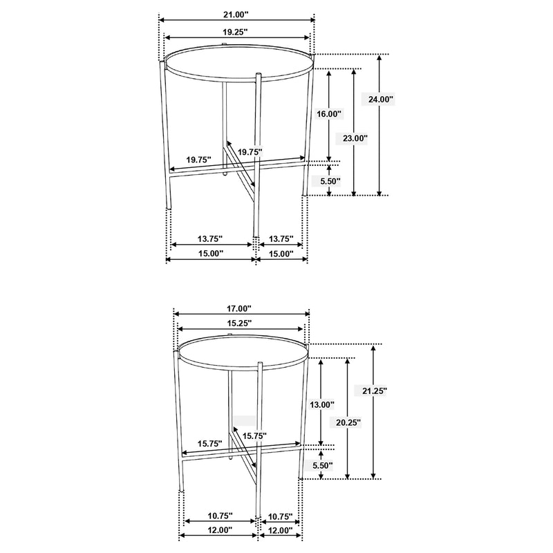 Malka Nesting Table Set - Furniture City (CA)l