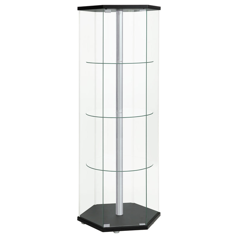 Zahavah Curio Cabinet - Furniture City (CA)l