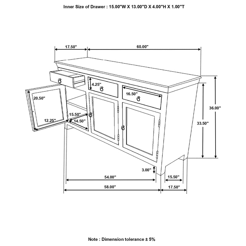 Harper Accent Cabinet - Furniture City (CA)l