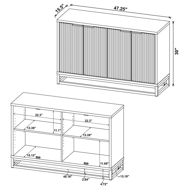 Ryatt Accent Cabinet - Furniture City (CA)l