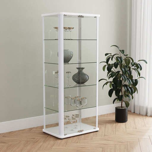 Aero Curio Cabinet with LED Lighting - Furniture City (CA)l