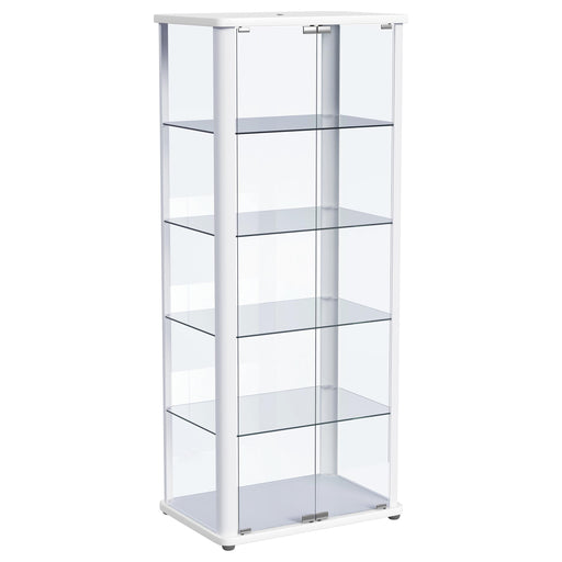 Aero Curio Cabinet with LED Lighting - Furniture City (CA)l