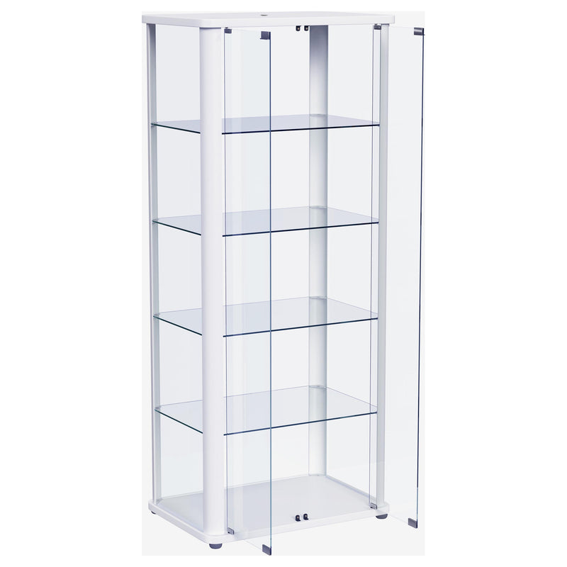Aero Curio Cabinet with LED Lighting - Furniture City (CA)l