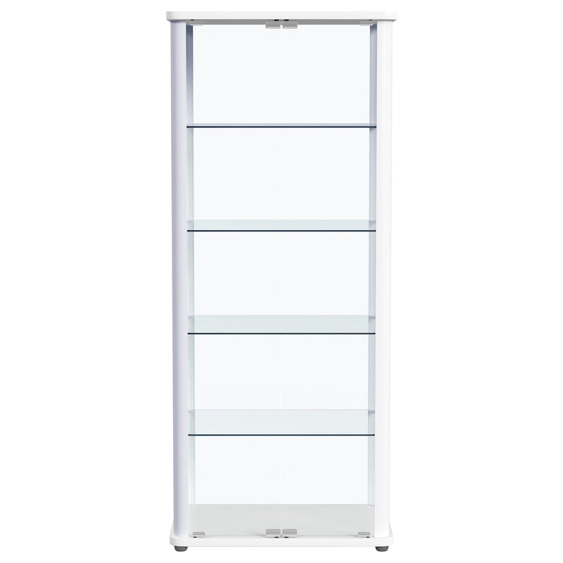 Aero Curio Cabinet with LED Lighting - Furniture City (CA)l