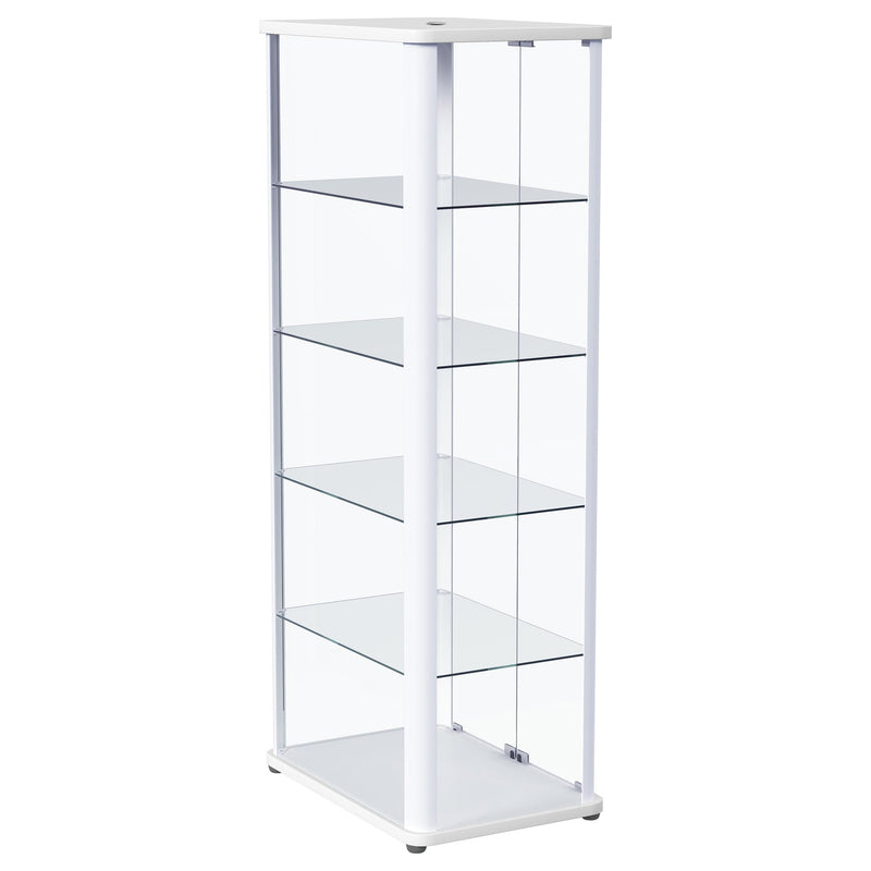Aero Curio Cabinet with LED Lighting - Furniture City (CA)l
