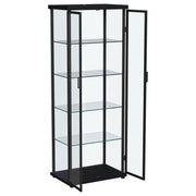Aero Curio Cabinet with LED Lighting - Furniture City (CA)l