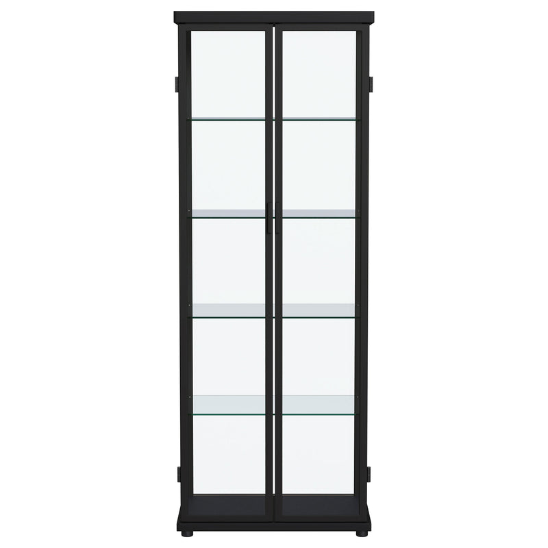 Aero Curio Cabinet with LED Lighting - Furniture City (CA)l