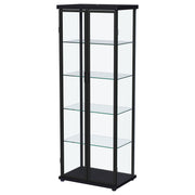 Aero Curio Cabinet with LED Lighting - Furniture City (CA)l