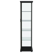 Aero Curio Cabinet with LED Lighting - Furniture City (CA)l