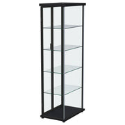 Aero Curio Cabinet with LED Lighting - Furniture City (CA)l