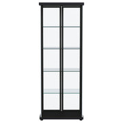 Aero Curio Cabinet with LED Lighting - Furniture City (CA)l