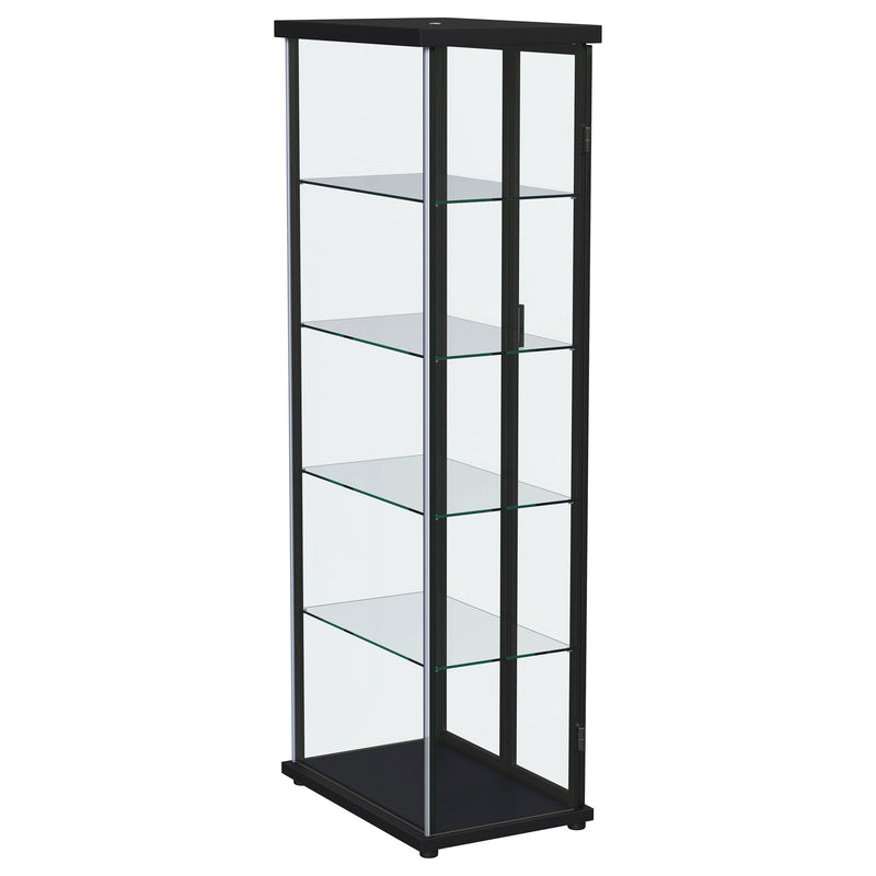 Aero Curio Cabinet with LED Lighting - Furniture City (CA)l