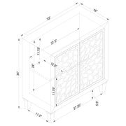 Clarkia Accent Cabinet - Furniture City (CA)l