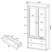 Hawthorne Tall Display Cabinet - Furniture City (CA)l