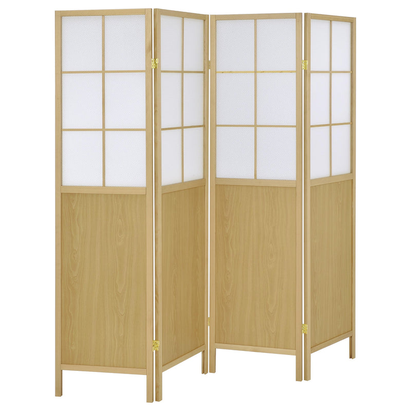 Edwards Four-Panel Room Divider - Furniture City (CA)l