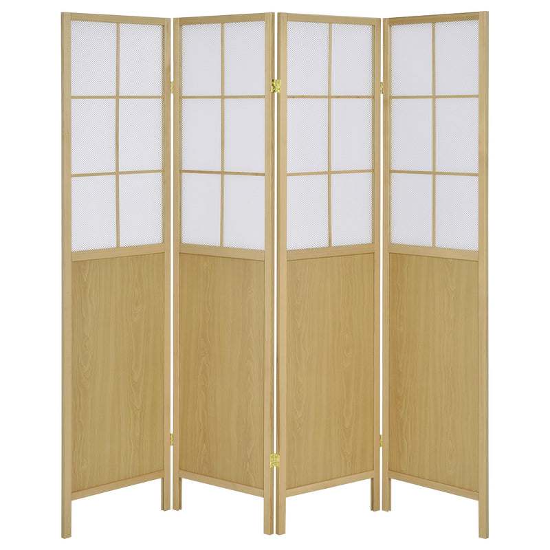 Edwards Four-Panel Room Divider - Furniture City (CA)l