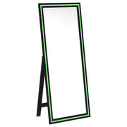 Windrose Standing Mirror with LED Lighting - Furniture City (CA)l