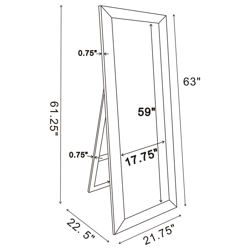 Soline Standing Mirror - Furniture City (CA)l