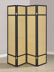 Pearce Four-Panel Room Divider - Furniture City (CA)l