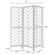 Marlene Three-Panel Room Divider - Furniture City (CA)l