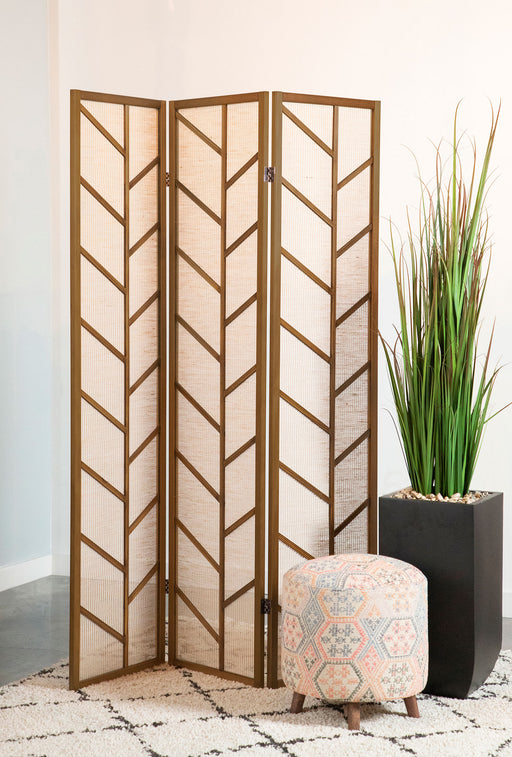 Mila Three-Panel Room Divider - Furniture City (CA)l