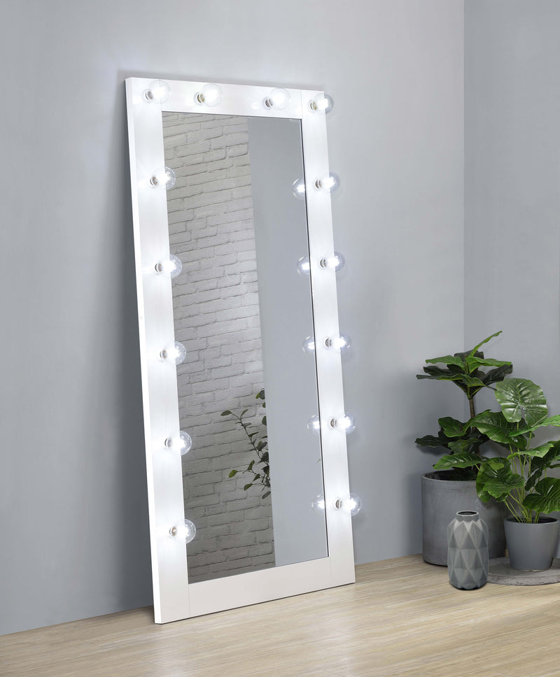 Zayan Floor Mirror with LED Lighting - Furniture City (CA)l